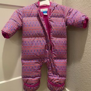 Columbia 6-12 mo Hooded Snowsuit
